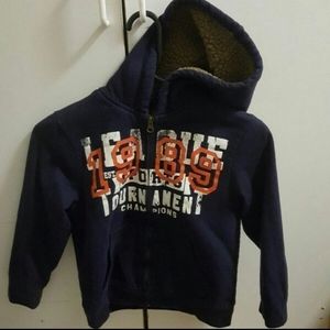 Children Place boy's sherpa hoodie